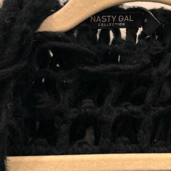 Nasty Gal Shaggy Cardigan Size S - Picture 7 of 7